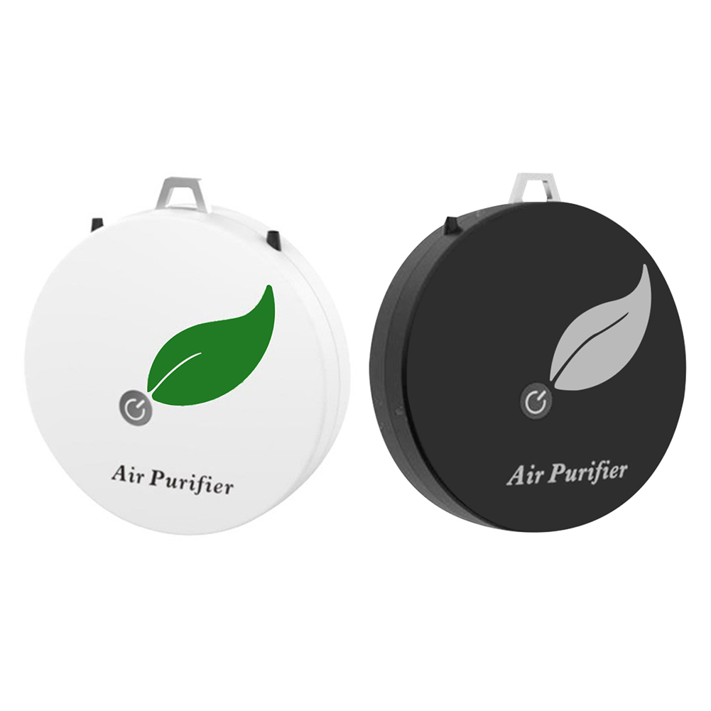 

Wearable Negative Ion Air Cleaner Purifier Low Noise Personal Air Freshener, White, 501 Original