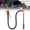 Fuel Transfer Pump 2.4 Gallons Per Min Car Gas Oil Pump with Flow Control Nozzle
