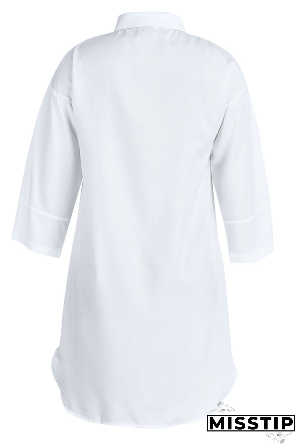 Green Casual Solid Patchwork Buckle Turndown Collar Shirt Dress Dresses