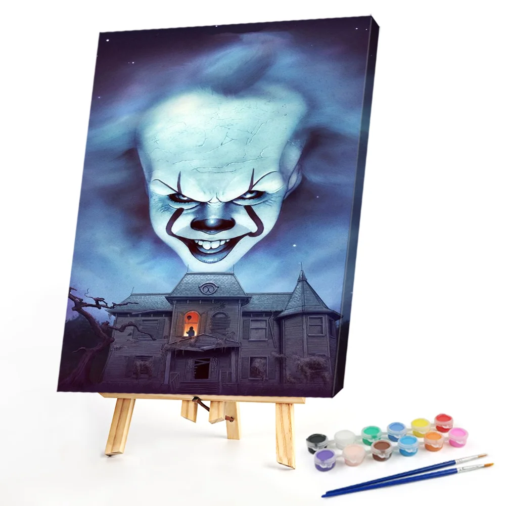 Scary Clown - Paint By Numbers(40*50CM)