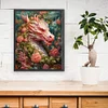 >SALE<Full Embroidery Eco-cotton Thread 11CT Print Flower Dragon Cross Stitch 50x60cm