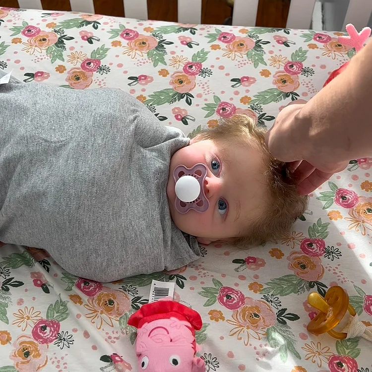 [Pre-order] 12"&16"& 20" Supple and Soft Limbs, Flexible Silicone Reborn Baby Doll Girl or Boy Named Maler and Ontial