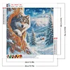 Diamond Painting - Full Round Drill - Wolf(Canvas|40*40cm)