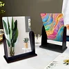 DIY Diamonds Painting Special Shaped Crystal Drill Crafts Mirror Desk Ornament Decor Kit