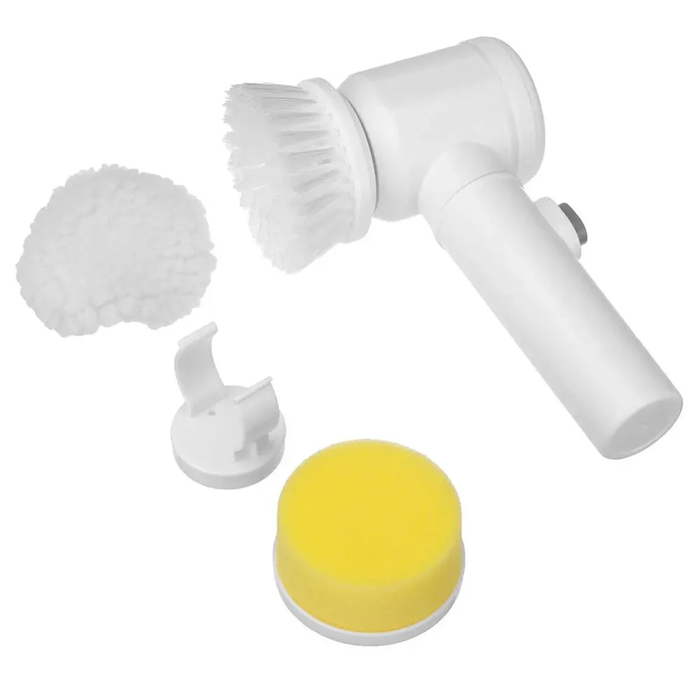 5-In-1 Handheld Bathtub Brush Kitchen Bathroom Sink Cleaning Tool Toilet Tub Electric Brush | IFYHOME