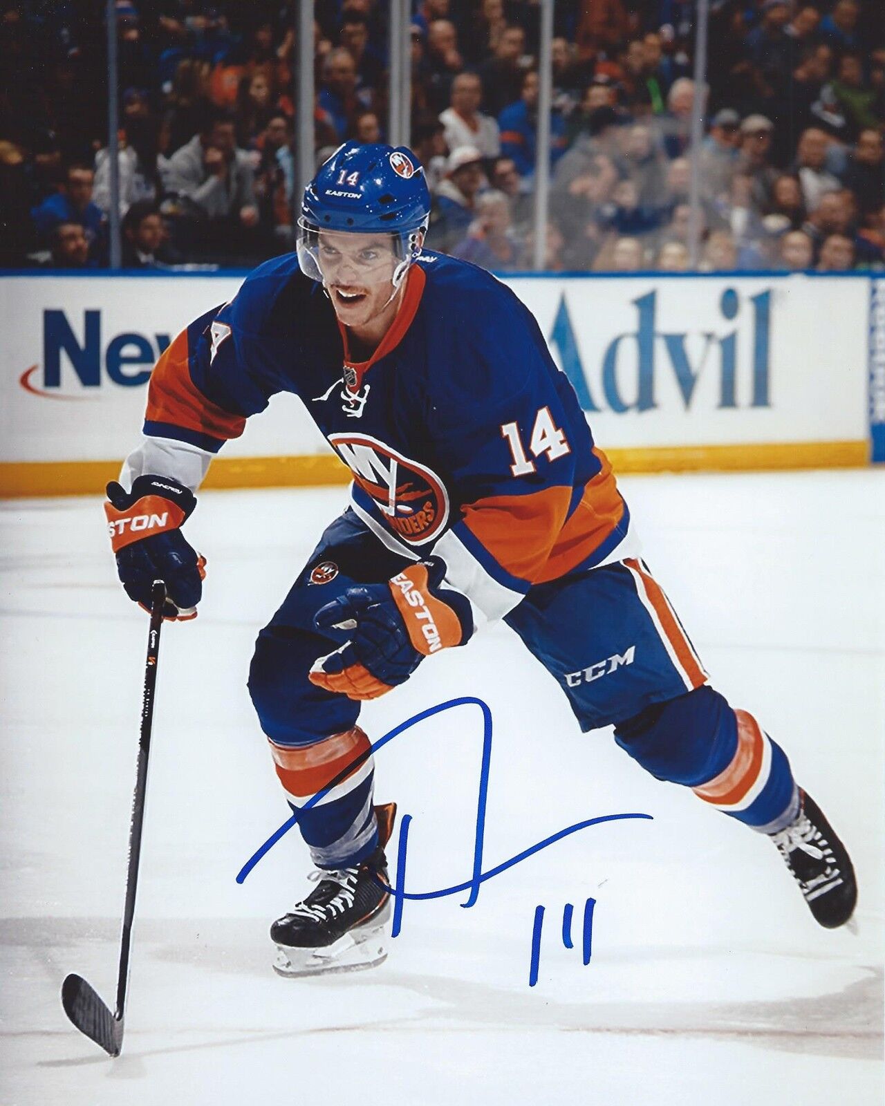 Thomas Hickey Signed 8x10 Photo Poster painting New York Islanders Autographed COA