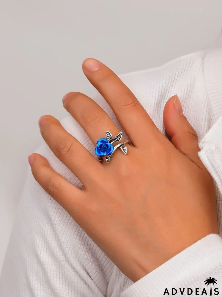 Flower Decor Wrap Ring