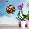 Diamond Painting 2D Flat Halloween Pumpkin Theme Pendant Home Wall Decoration