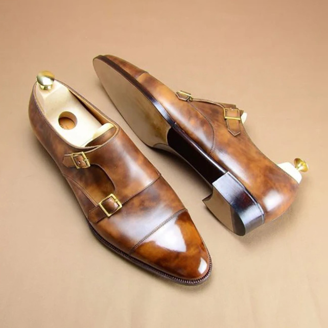 PU Leather Flat Formal Shoes