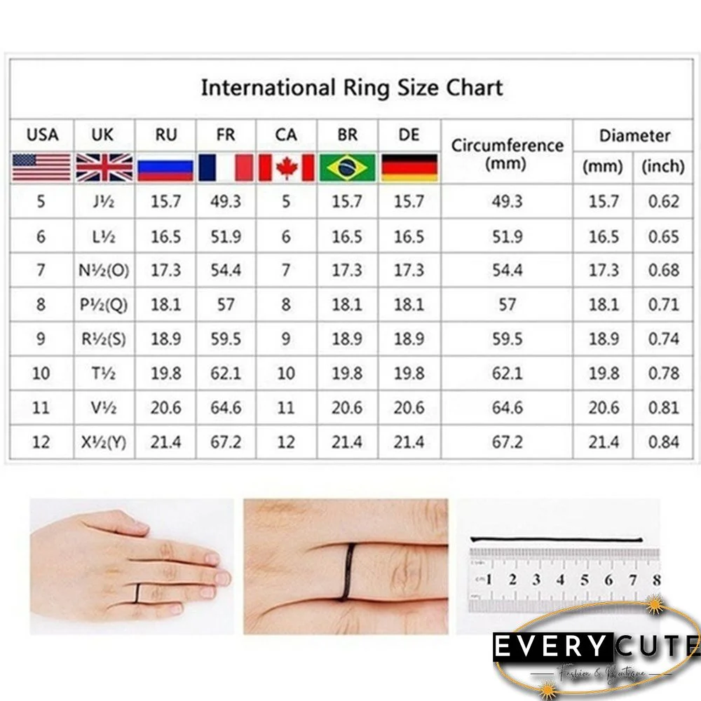 Heart Love Mom 925 Silver White Sapphire Ring Mother's Day Jewelry Gift Size 5-11