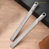 EDC personalized titanium alloy ruler outdoor metal tool self-defense hard ruler waist hanging crowbar