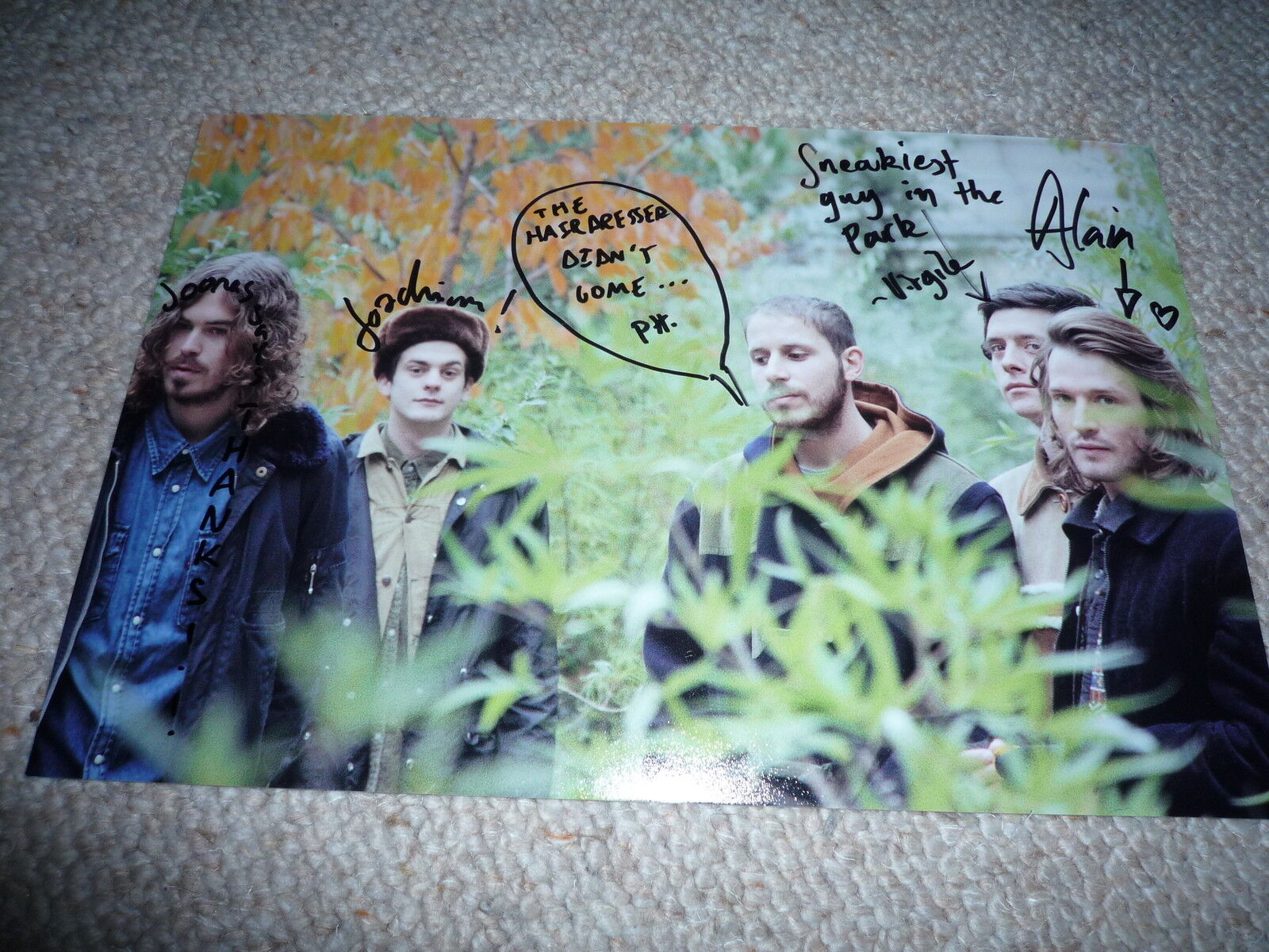 NATAS LOVES YOU signed autograph In Person 8x11 (20x28 cm) INDIE POP