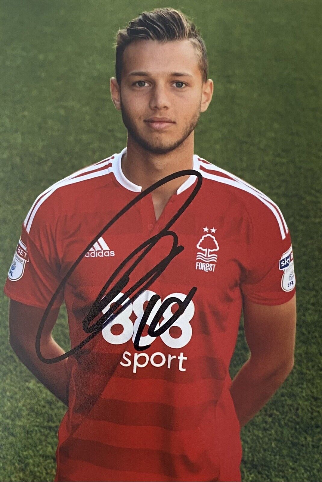 Jorge Grant Genuine Hand Signed Nottingham Forest 6X4 Photo Poster painting 2