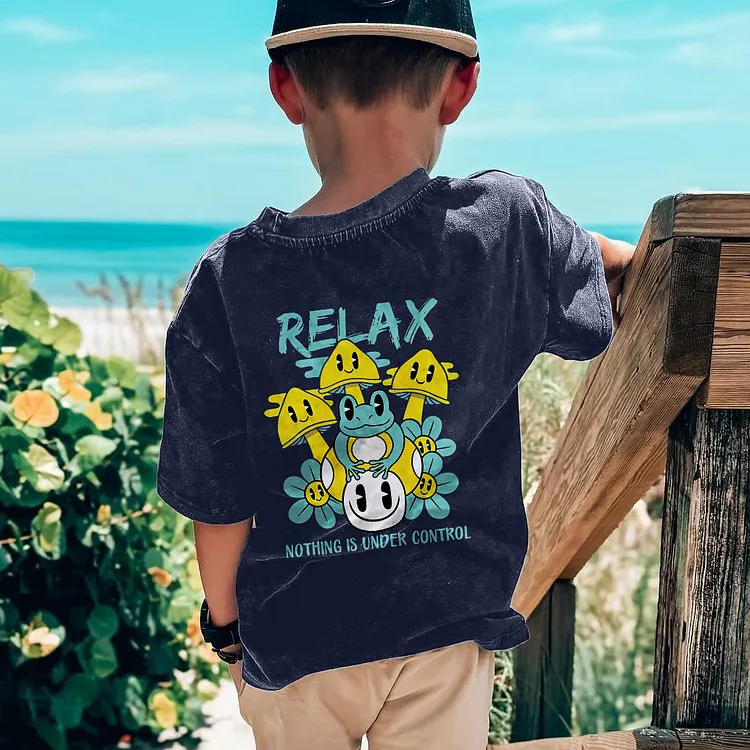 Relax Nothing Is Under Control Children's T-shirts