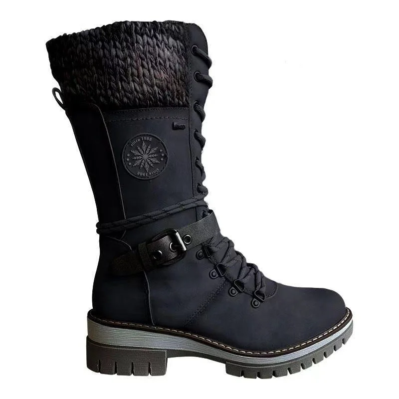 Woman Winter Snow Warm Boots