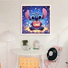 Stitch'S Love Under The Stars-11CT Stamped Cross Stitch 40*40cm/15.75*15.75in