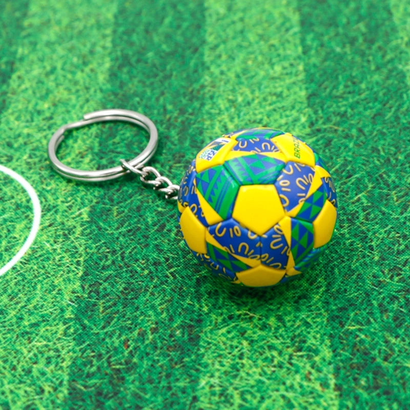 Casual Multicolor Imitation Leather Women’s Keychain