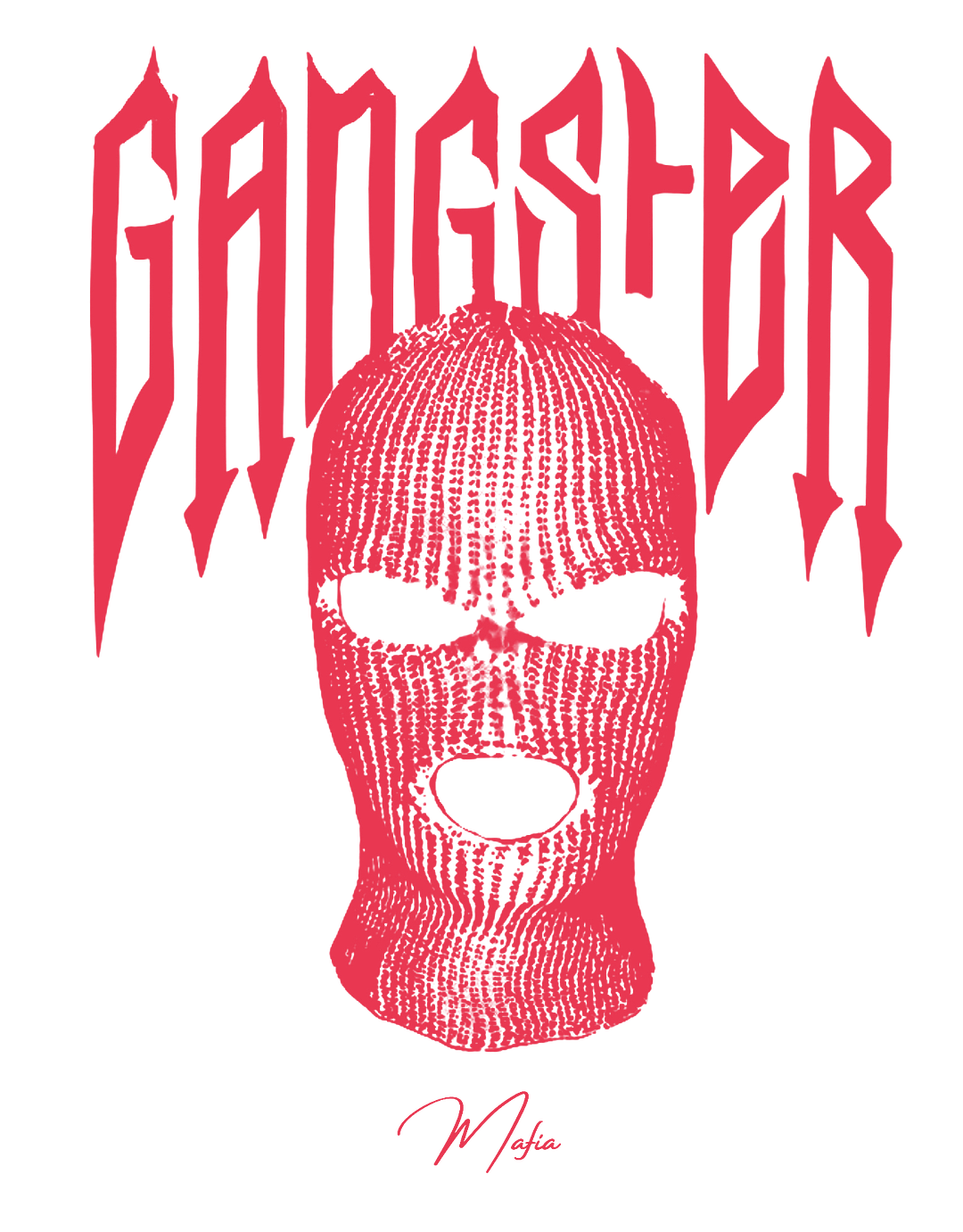 Men's Oversized Fashion Print T-Shirt