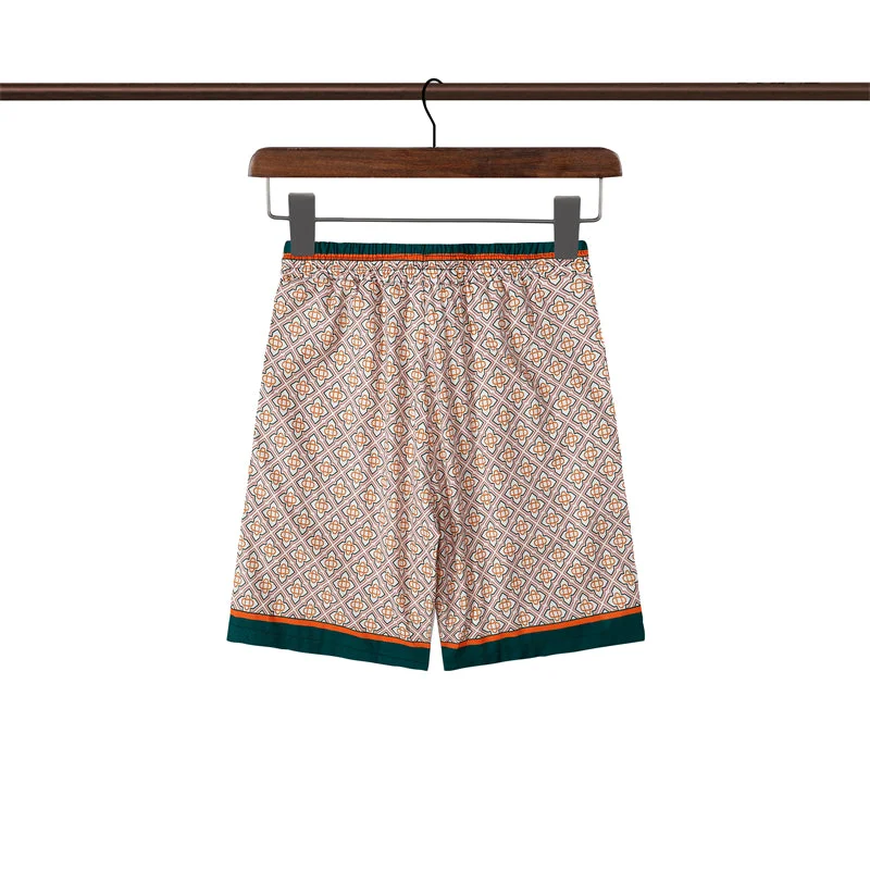 Casablanca 2023 new silk short-sleeved shirt