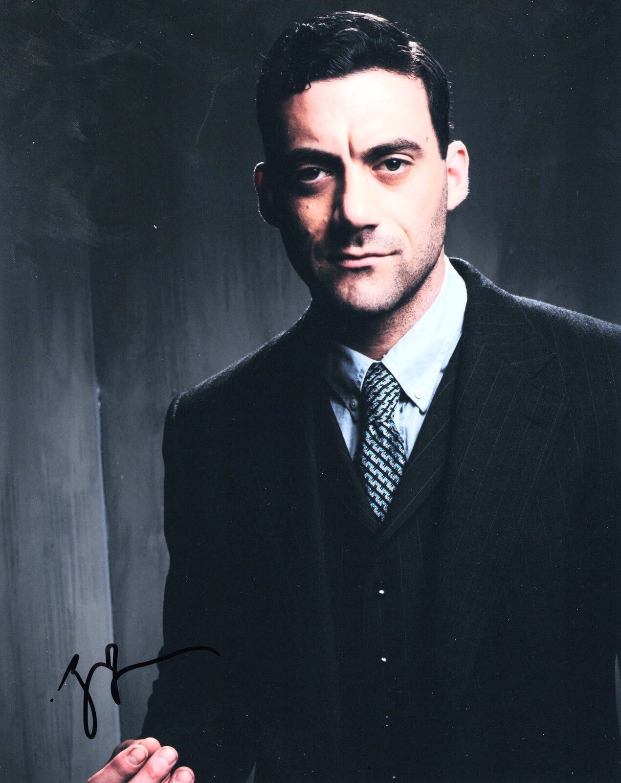 Morgan Spector signed Boardwalk Empire 8x10 Photo Poster painting w/COA Frank Capone #1