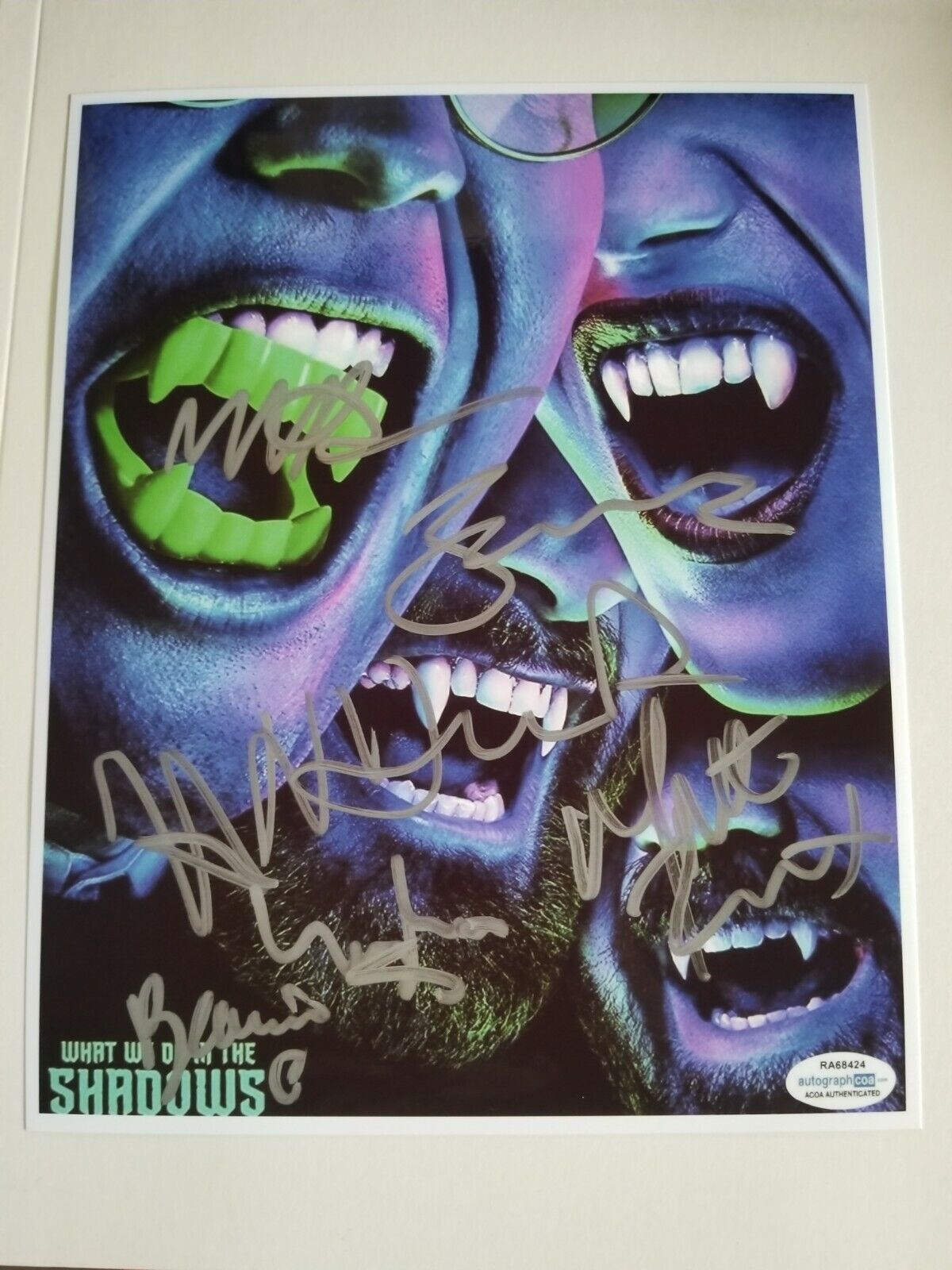 What We do in the Shadows Cast Signed 8x10 Photo Poster painting RP -  Shipping!!