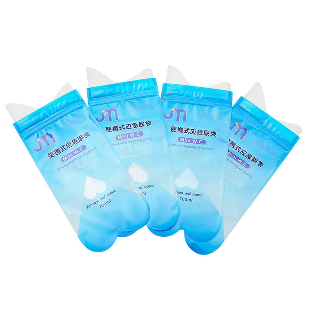 

4pcs Disposable Urinal for Travel Traffic Jam Emergency Portable Pee Bags, 501 Original