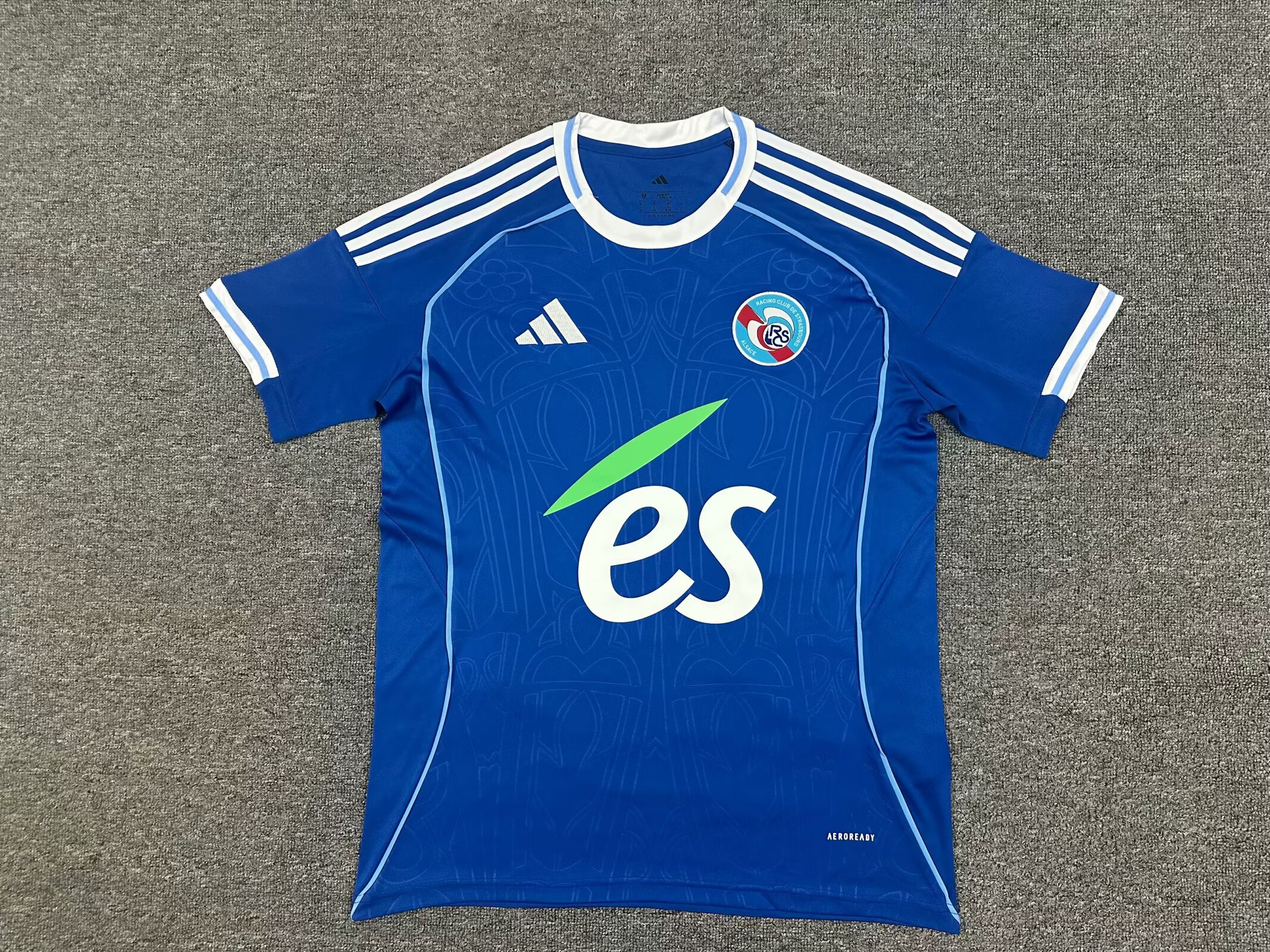 2025/2026  RC Strasbourg  Home Football Shirt