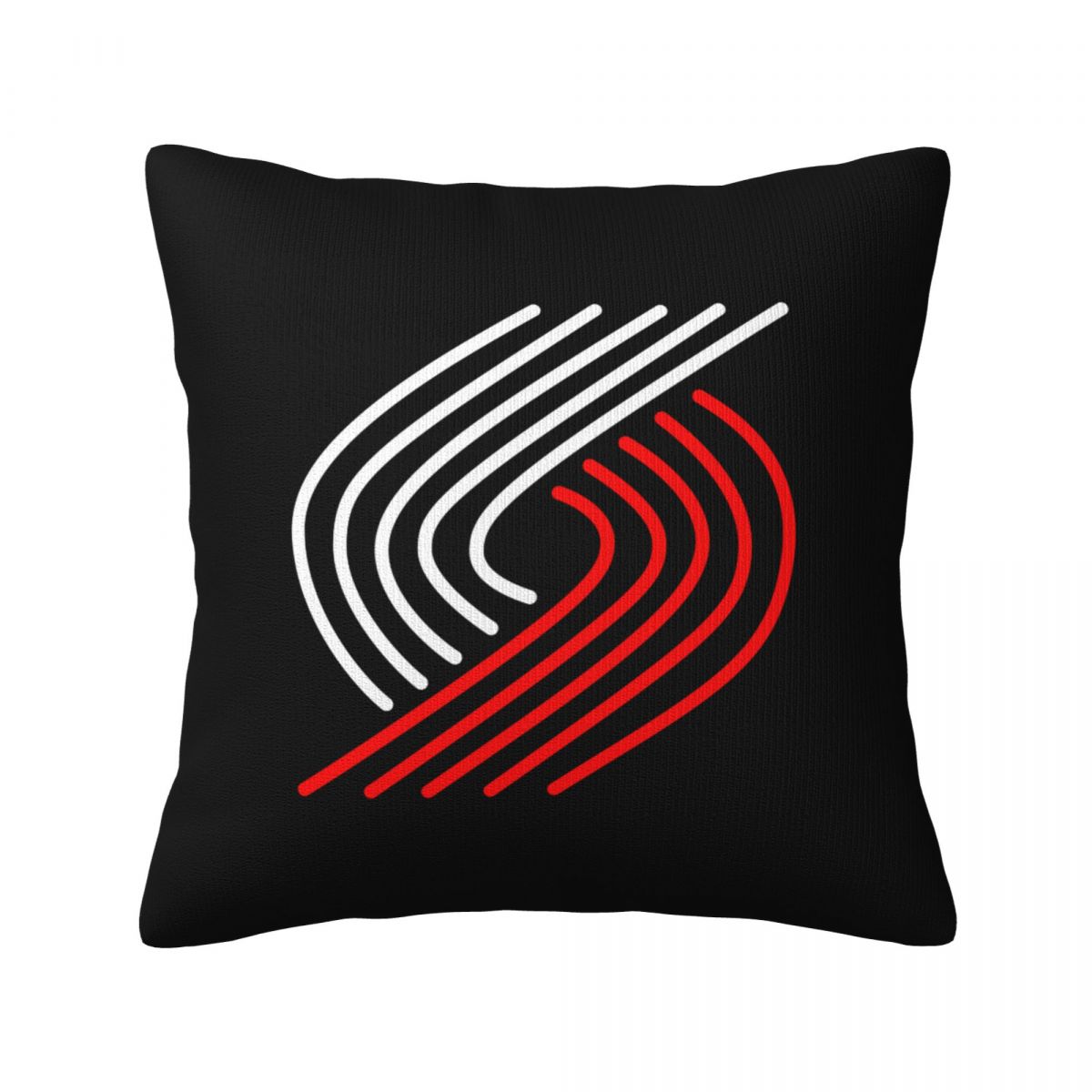 Portland Trail Blazers Neon Sign Throw Pillow Covers 18x18