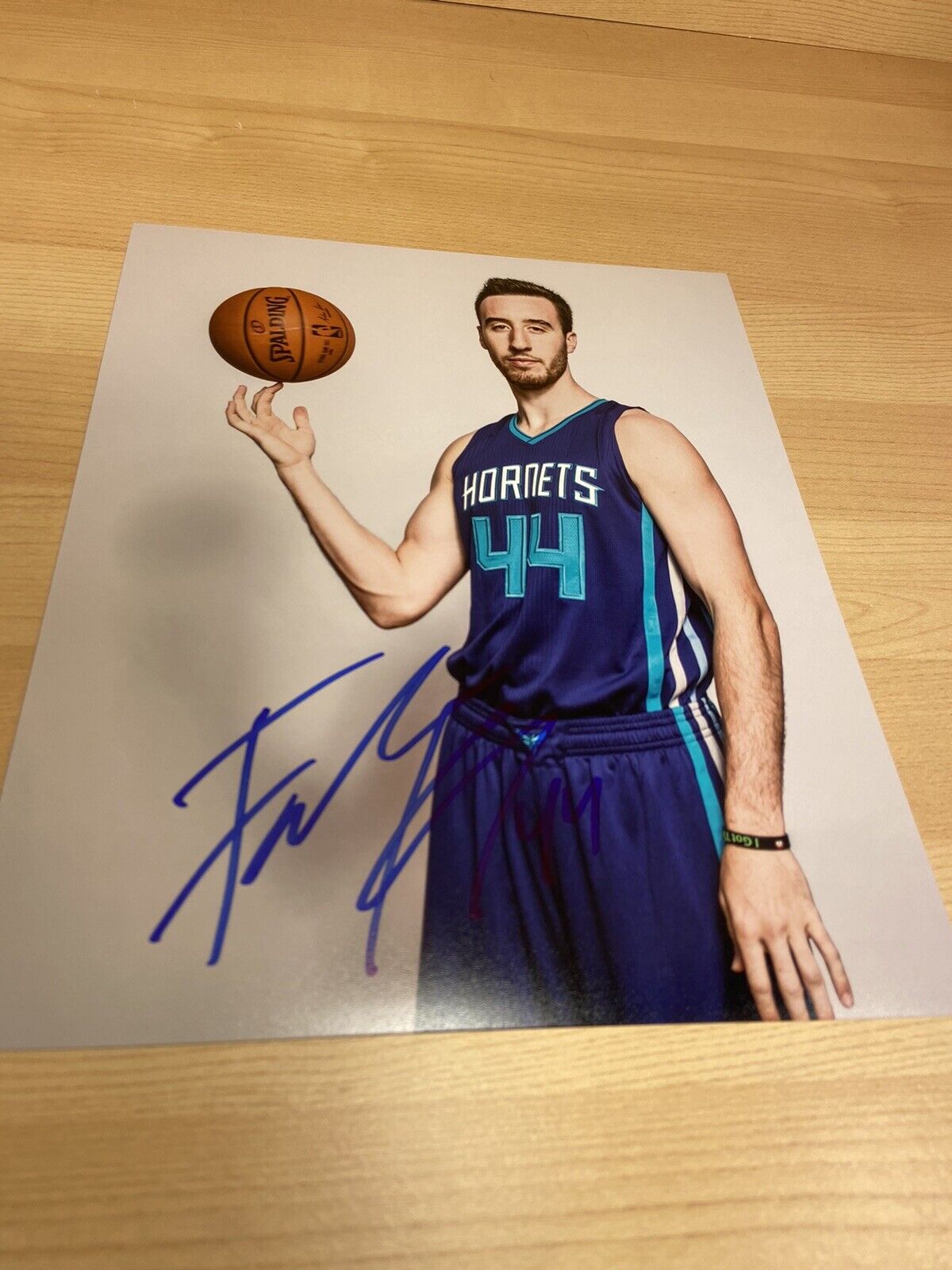 Frank Kaminsky Hornets Wisconsin Jordan Autographed Signed 8X10 Photo Poster painting W/COA