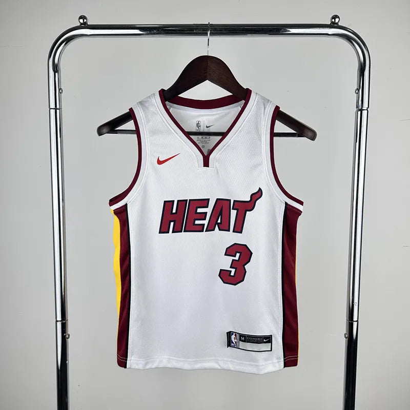Maillot Miami Heat 3 WADE NBA Basket Maillot De Fou, site maillot de foot pas cher