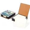 Leather Dragonfly Diamond Painting Notecard Box Rhinestones Post It Dispenser