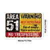 Area 51 - Vintage Metal Signs - 30*40cm