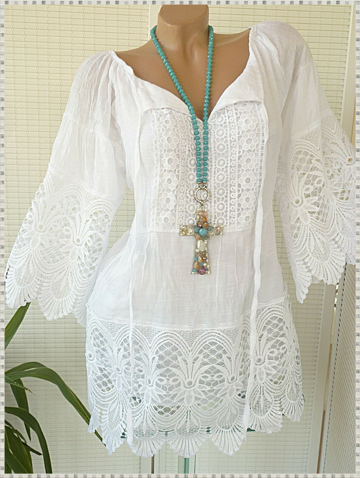 Women Half Sleeve V-neck Solid Color Dress