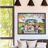 5D DIY Full Square Drill Diamond Painting Dog & Car Kit Home Decor Art 40x30cm (B)