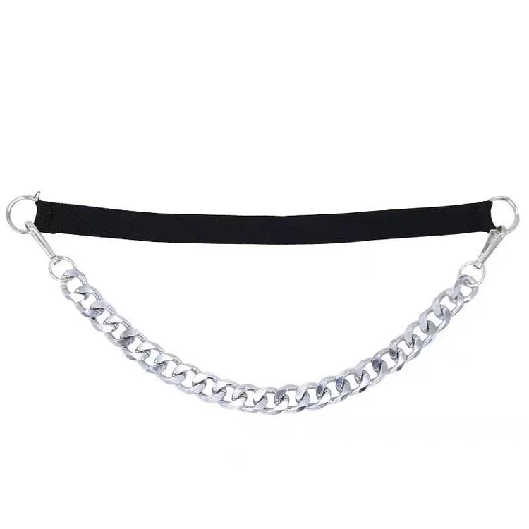 Elastic Waist Chain Belt for Dress Jeans Trous - Modakawa modakawa