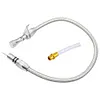Transmission Dipstick Stainless Braided Hose for Chevrolet GM TH350 TH-400 700R4
