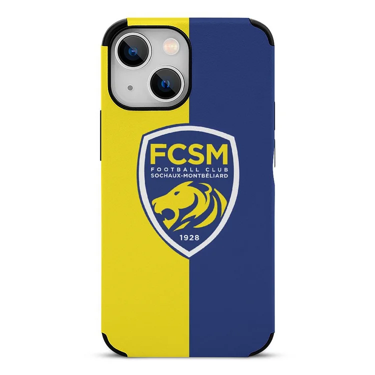 FC Sochaux-Montbéliard Cadre TPU Souple Phone Case Pour IPhone 13