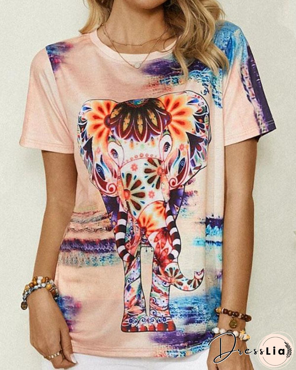 Women's Vintage Casual Printed Summer Tops