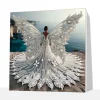 (Pre-Framed)Beauty-Special Shape Diamond Painting Kit(25x25cm)