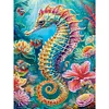 (US Only)Seahorse - Diamond Painting - Partial Special Shaped Drill (Canvas|30*40cm)