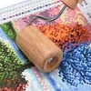 (US Local)3pcs 5D Diamond Painting Tool Set Wood Roller DIY Diamond Drawing Tool