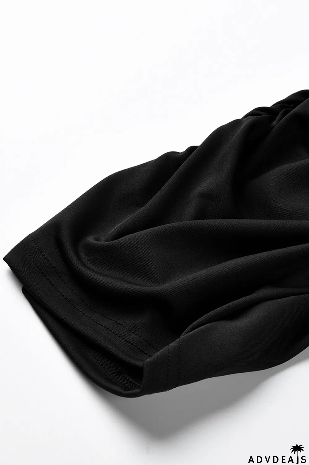 Orange Drawstring High Solid Pocket Draped Boot Cut Pants Bottoms