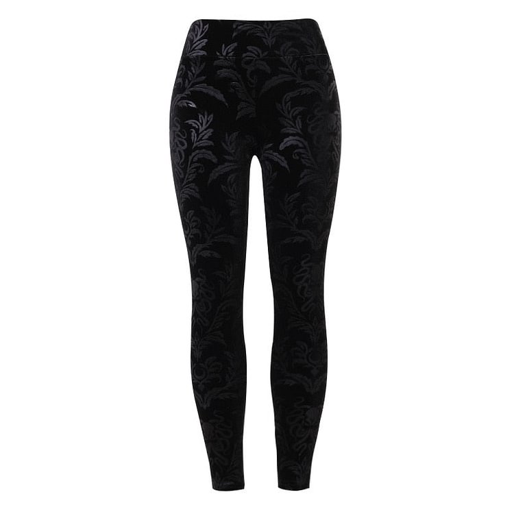 InsDoit Gothic Velvet Vintage Black Sexy Pants Women Slim Trousers Streetwear Pencil Pants Punk Harajuku Summer High Waist Pants
