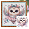 (Multi-Style) Sewing Machine Owl-11CT Stamped Cross Stitch 40*40cm/15.75*15.75in