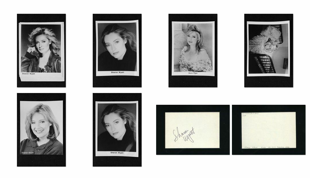 Sharon Wyatt - Signed Autograph and Headshot Photo Poster painting set - General Hospital