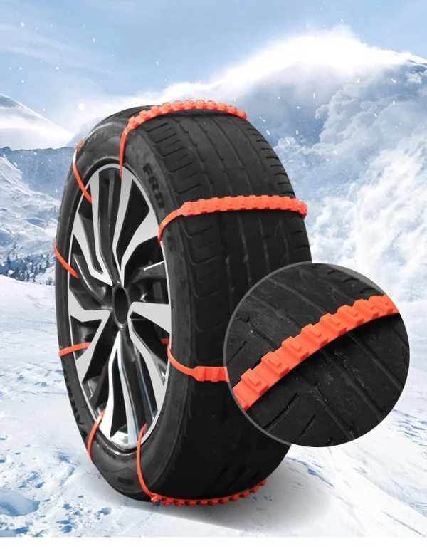 Car Anti-skid Chain Sedan Car suv Van Off-road Vehicle Universal Snow Anti-skid Cable Tie