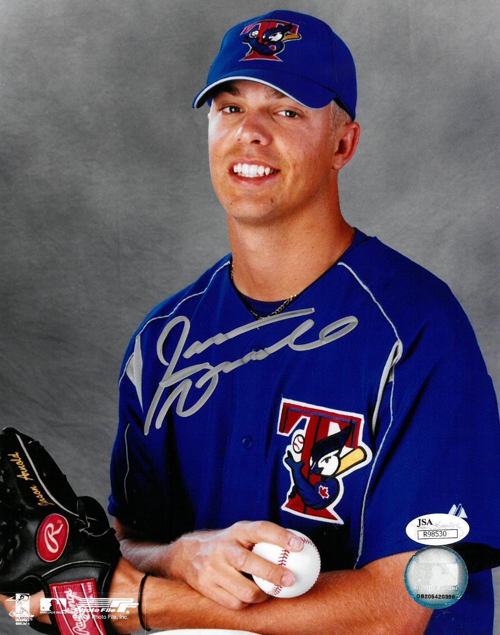 Jason Arnold Signed Minor League Authentic Autographed 8x10 Photo Poster painting JSA #R98530