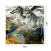uk.everydayedeals (Limited Stock)Paint By Number - Oil Painting -  Wolf (40*40Cm)