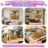 Seaside Golden Gown Lady Special Shaped 5D DIY Partial Drill Diamond Painting Kits 30x30cm Diamond Art Kit for Adults Home Decor