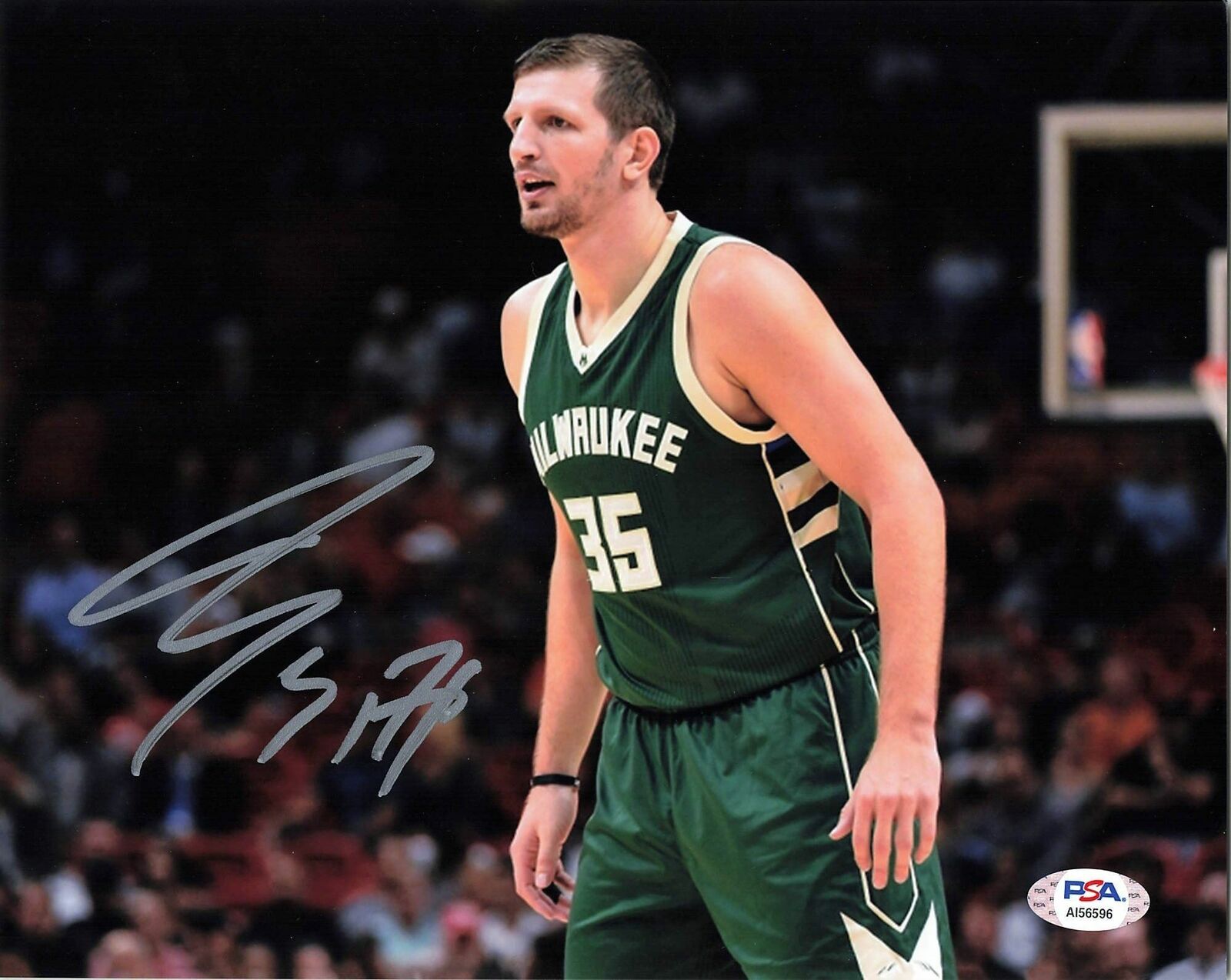 MIRZA TELETOVIC signed 8x10 Photo Poster painting PSA/DNA Bucks Autographed